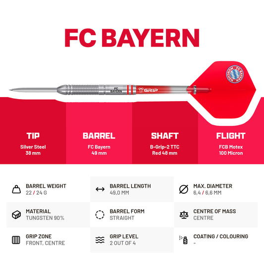 BULL'S FC Bayern München Steeldart