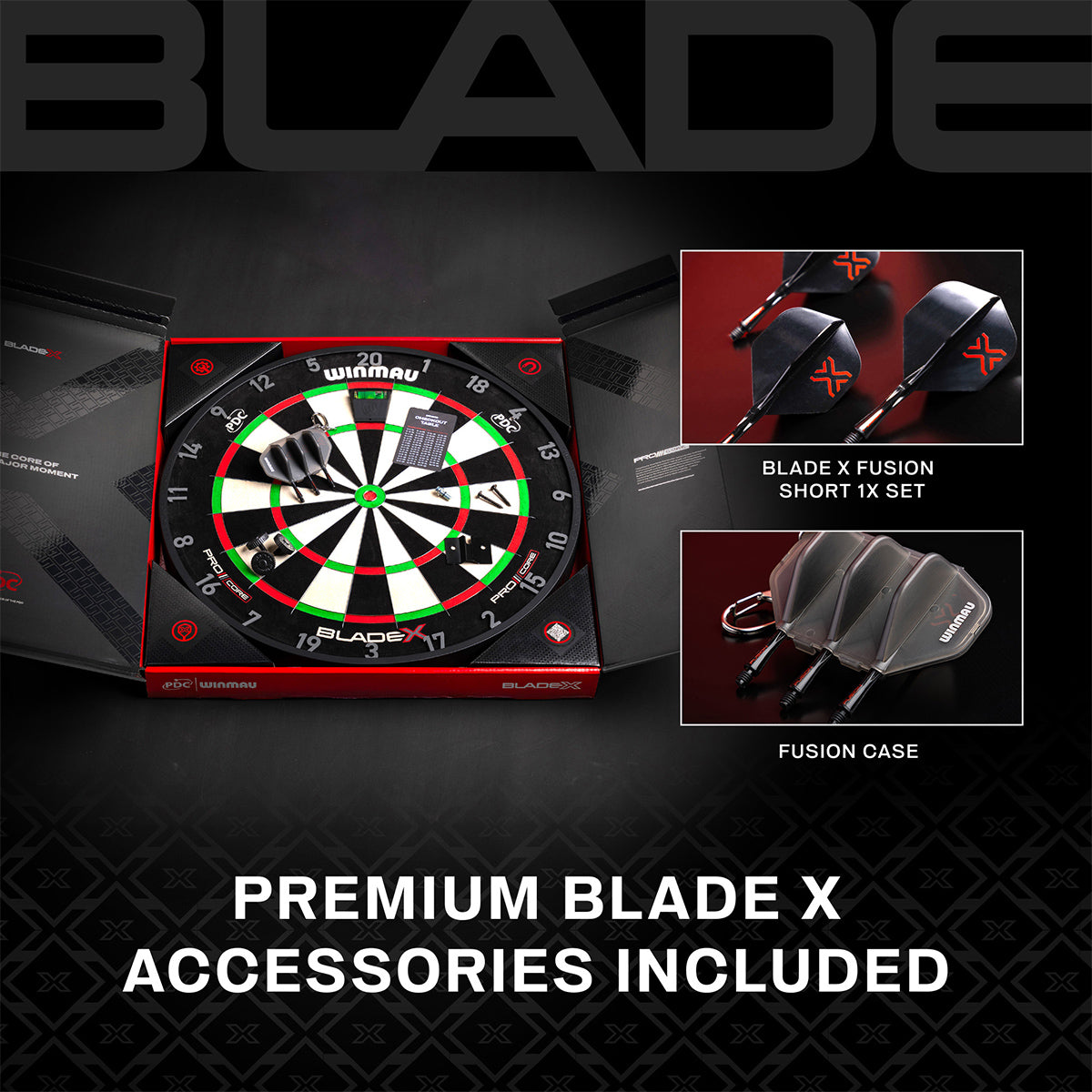 Winmau Blade X - Pro Core Dartboard - Official PDC