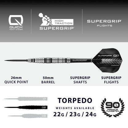 Harrows Supergrip QP Torpedo
