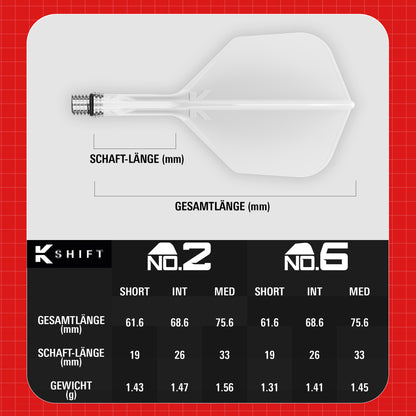 Target K-Shift Flights