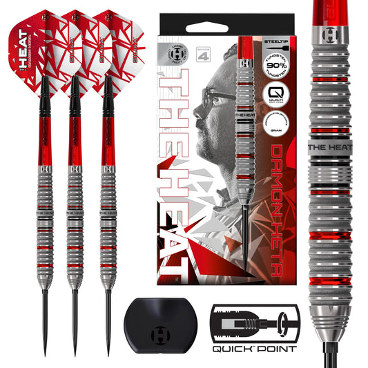 Harrows Damon Heta Series 4 Quick Point Steeldarts
