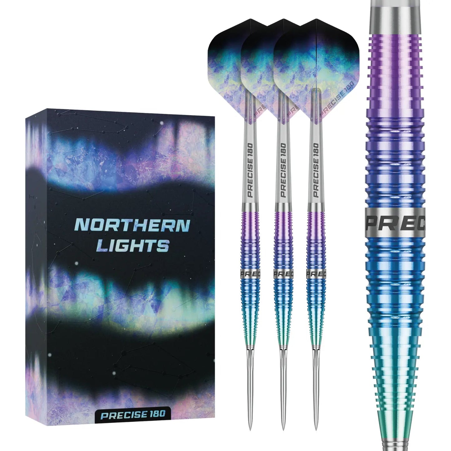 Precise 180 Northern Lights Darts