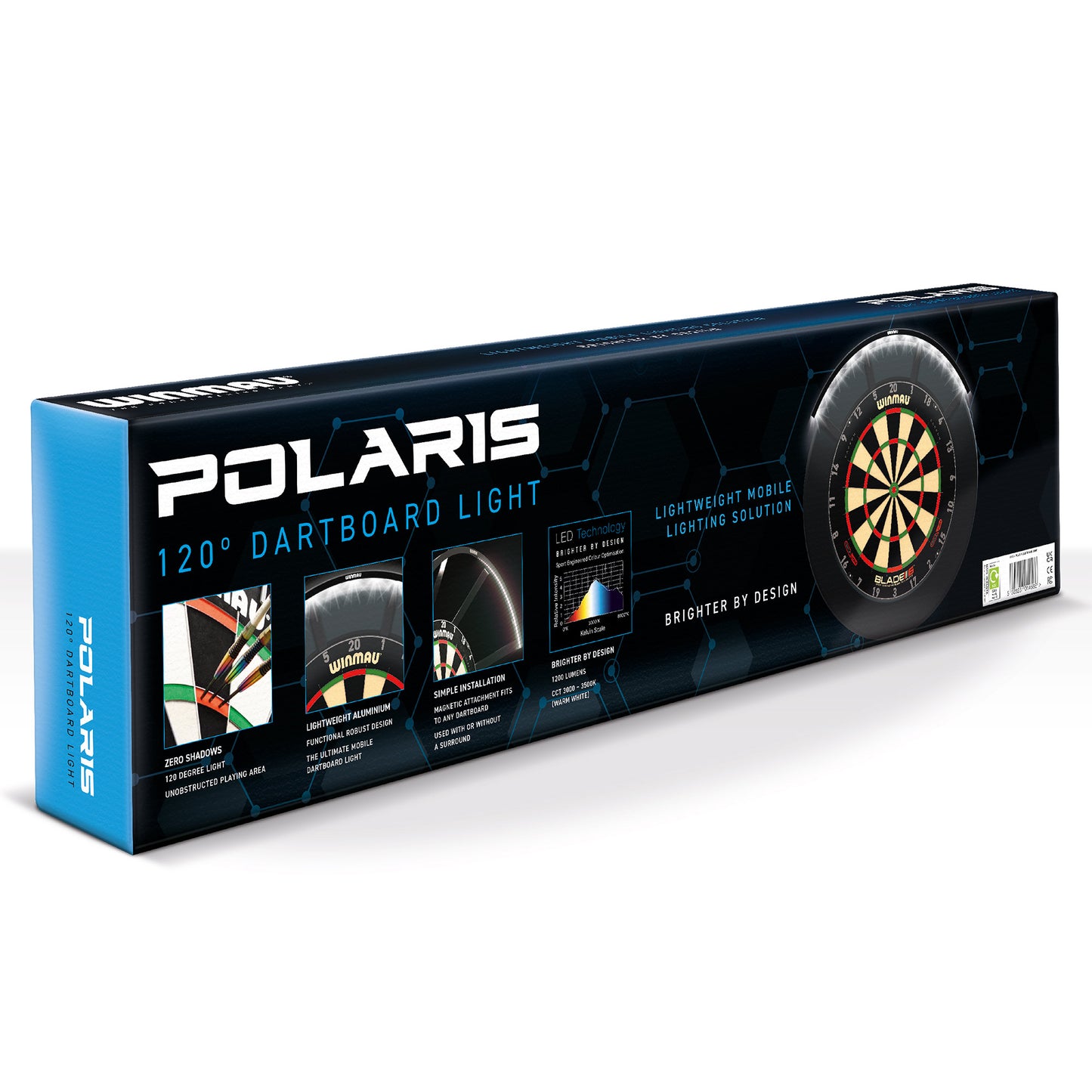 Winmau Polaris Dartboard Beleuchtung