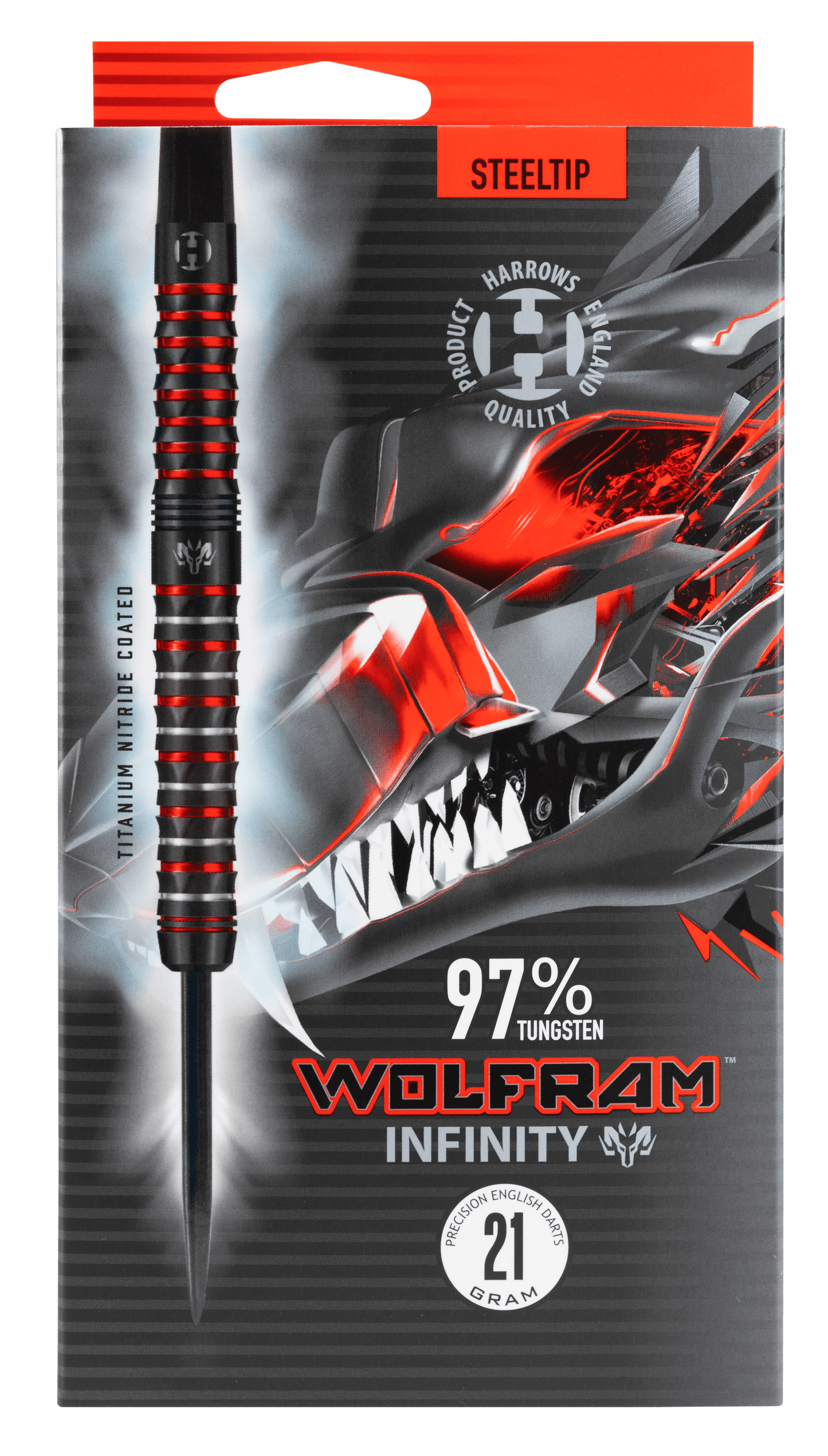 Harrows Wolfram Infinity 97% Steeldarts