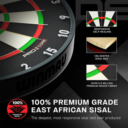 Winmau Blade X - Pro Core Dartboard - Official PDC
