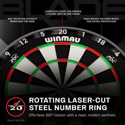 Winmau Blade X - Pro Core Dartboard - Official PDC
