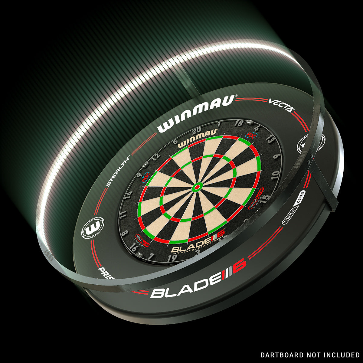 Winmau Plasma Dartboard Beleuchtung