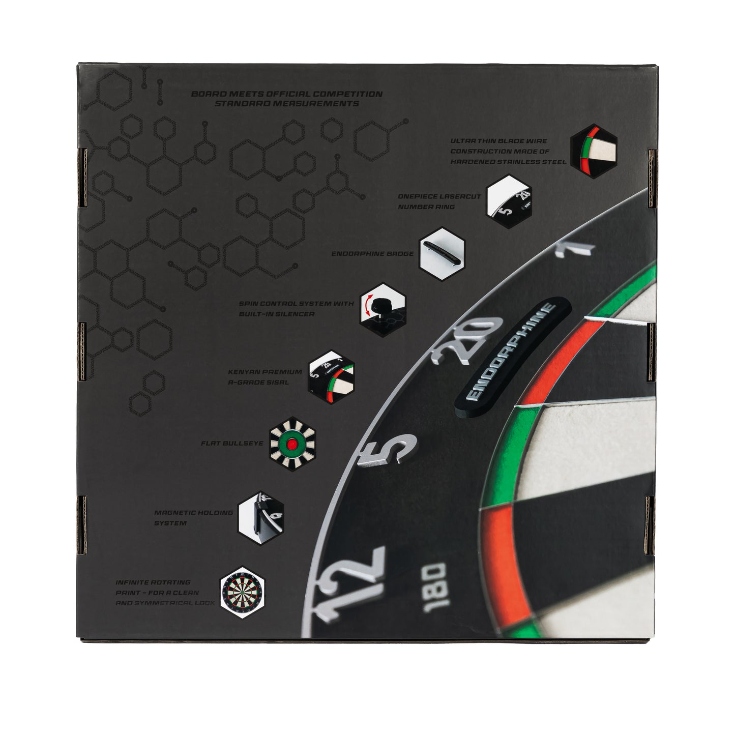 Precise 180 Endorphine Dartboard