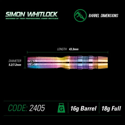 Winmau Simon Whitlock Urban Grip Softdarts - 18g / 20g